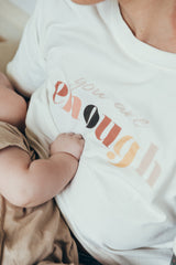 Nursing T-shirt "enough"