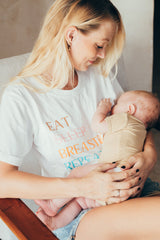 Nursing T-shirt "EAT & NO SLEEP"
