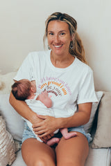 Nursing T-shirt "RAINBOW"