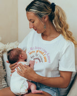 Nursing T-shirt "RAINBOW"