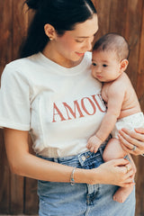 Nursing T-shirt "AMOUR"