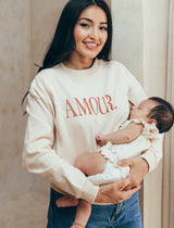 Amour sweatshirt.