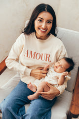 Amour sweatshirt.