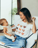 Nursing T-shirt "Hearts"