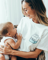 Nursing T-shirt "Milk power"