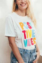 Nursing T-shirt "GOOD VIBES"