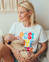 Nursing T-shirt "GOOD VIBES"