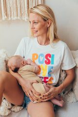 Nursing T-shirt "GOOD VIBES"