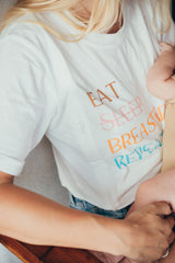 Nursing T-shirt "EAT & NO SLEEP"