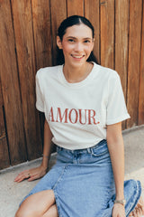 Nursing T-shirt "AMOUR"