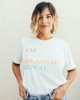 Nursing T-shirt "EAT & NO SLEEP"